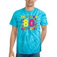 Retro 80's Costume 80s Nostalgia Party Tie-Dye T-Shirts Turquoise Tie-Dye