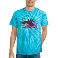 Retro 80s Shark Whale Diving Nostalgia Shark Party Tie-Dye T-Shirts Turquoise Tie-Dye Retro 80s Shark Whale Diving Nostalgia Shark Party Tie-Dye T-Shirts Turquoise Tie-Dye