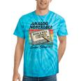 Retro Cassette Case 70s Vintage Music Analog Nostalgia Tie-Dye T-Shirts Turquoise Tie-Dye