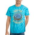 Retro CD Player Never Forget Nostalgia Vintage Tie-Dye T-Shirts Turquoise Tie-Dye