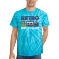 Retro Gaming Nostalgia Tee Perfect For Vintage Lovers Tie-Dye T-Shirts Turquoise Tie-Dye