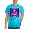 Retro Nostalgia Vaporwave- Error 404 Tie-Dye T-Shirts Turquoise Tie-Dye