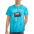 Retro Pager 90s Nostalgia Premium Tri-Blend Tie-Dye T-Shirts Turquoise Tie-Dye