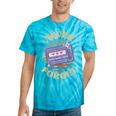 Retro Pager Never Forget Nostalgia Vintage Tie-Dye T-Shirts Turquoise Tie-Dye