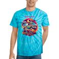 Retro Graphic Print With a Touch Of Nostalgia Tie-Dye T-Shirts Turquoise Tie-Dye Retro Graphic Print With a Touch Of Nostalgia Tie-Dye T-Shirts Turquoise Tie-Dye