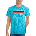 Retro VHS Tape Graphics 80s 90s Nostalgia Costume Tie-Dye T-Shirts Turquoise Tie-Dye