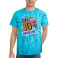 Retro Vintage 00's Baby 10's Made Me Nostalgia Classic Tie-Dye T-Shirts Turquoise Tie-Dye