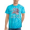 I Survived The Dial-Up Era Retro 90s Nostalgia Premium Tri-Blend Tie-Dye T-Shirts Turquoise Tie-Dye