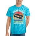 Tracking Adjustments Required Nostalgia VHS Retro Tape Tie-Dye T-Shirts Turquoise Tie-Dye