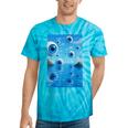 Trippy Weirdcore Frutiger Aero Surreal Eyeballs Y2K Tie-Dye T-Shirts Turquoise Tie-Dye