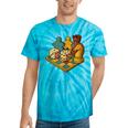 Vintage Board Game Art – Tabletop Nostalgia Tie-Dye T-Shirts Turquoise Tie-Dye