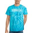 Vintage Nostalgia Distressed Retro Vibes Premium Tie-Dye T-Shirts Turquoise Tie-Dye