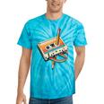 Vintage Pencil Rewind Cassette Tape Nostalgia Party 80s 90s Tie-Dye T-Shirts Turquoise Tie-Dye