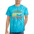 Vintage Sunset Please Be Patient With Me I'm From The 1900s Tie-Dye T-Shirts Turquoise Tie-Dye