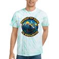 8-Bit Gamer Birder Blue Jay Arcade Nostalgia Nature Tie-Dye T-Shirts Mint Tie-Dye