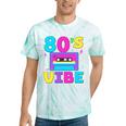 80's Vibe Retro Style Cassette Tape Nostalgia 1980s Party Tie-Dye T-Shirts Mint Tie-Dye