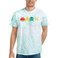 80s Video Game Nostalgia Retro Vintage Arcade Novelty Tie-Dye T-Shirts Mint Tie-Dye