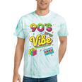90s Nostalgia Retro Apparel 90'S Vibe Retro Premium Tri-Blend Tie-Dye T-Shirts Mint Tie-Dye