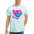 90's Vibe Retro Style Cassette Tape Nostalgia 1990s Party Tie-Dye T-Shirts Mint Tie-Dye