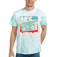 90's Vibe Vintage Style Cassette Tape Nostalgia 1990s Party Premium Tri-Blend Tie-Dye T-Shirts Mint Tie-Dye