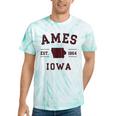 Ames Iowa Est 1864 Nostalgia Tie-Dye T-Shirts Mint Tie-Dye