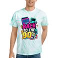 Back To The 90s Nostalgia Cassette Game Console Boombox Tie-Dye T-Shirts Mint Tie-Dye