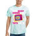 The Best Moms Are 90s Girls 90s Aesthetic Mom Nostalgia Tie-Dye T-Shirts Mint Tie-Dye