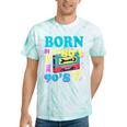 Born In The 80's But 90's Made Me Nostalgia Cassette Tape Tie-Dye T-Shirts Mint Tie-Dye
