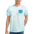 Bytes Of Memories Digital Nostalgia Concept Line Tie-Dye T-Shirts Mint Tie-Dye