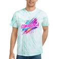 Cowabunga Retro 80s 90s Nostalgia Slang Neon Grunge Art Tie-Dye T-Shirts Mint Tie-Dye