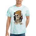 Elder Emo Skeleton Beanie Nostalgia Scene Aesthetic Tie-Dye T-Shirts Mint Tie-Dye