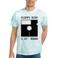 Floppy Disk Computer Nostalgia Fun PC Enthusiast History Tie-Dye T-Shirts Mint Tie-Dye