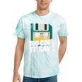 Floppy Disk Retro Tech Nostalgia Old School Computing Humor Tie-Dye T-Shirts Mint Tie-Dye