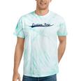 Frutiger Aero Aesthetic Digital Art Vintage Varsity Tie-Dye T-Shirts Mint Tie-Dye