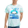 Frutiger Aero Aesthetic Tech Book Butterfly Tie-Dye T-Shirts Mint Tie-Dye