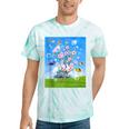 Frutiger Aero Aesthetic Tech Cherry Blossom Fishes Bubbles Tie-Dye T-Shirts Mint Tie-Dye Frutiger Aero Aesthetic Tech Cherry Blossom Fishes Bubbles Tie-Dye T-Shirts Mint Tie-Dye