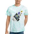 Frutiger Aero Aesthetic Tech Computer Aquarium Fishes Tie-Dye T-Shirts Mint Tie-Dye
