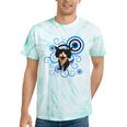 Frutiger Aero Cat Meme Headphone Kitty Cat Lover Tie-Dye T-Shirts Mint Tie-Dye