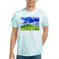 Frutiger Aero Dolphin Meadow Aesthetic Y2k 2000s Ironic Tie-Dye T-Shirts Mint Tie-Dye