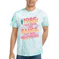 Hilarious 1985 Big Hair Bangs Joke For Gen X Nostalgia Tie-Dye T-Shirts Mint Tie-Dye