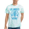 Los Angeles Hotrods Automotive Nostalgia Premium Tri-Blend Tie-Dye T-Shirts Mint Tie-Dye
