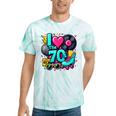 I Love The 70s Vintage Cassette Roller Vinyl Nostalgia 70s Tie-Dye T-Shirts Mint Tie-Dye