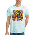 Peace Sign Groovy Vibes Costume Nostalgia Tie Dye Fashion Tie-Dye T-Shirts Mint Tie-Dye