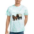 Please Be Patient I'm From The 1900s Amish Wagon & Vintage Premium Tie-Dye T-Shirts Mint Tie-Dye