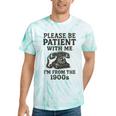 Please Be Patient With Me I'm From The 1900s Funny Premium Tri-Blend Tie-Dye T-Shirts Mint Tie-Dye