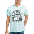 Please Be Patient With Me I'm From The 1900s Funny Train Premium Tie-Dye T-Shirts Mint Tie-Dye