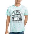 Please Be Patient With Me I'm From The 1900s Funny Train Tie-Dye T-Shirts Mint Tie-Dye
