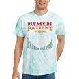 Please Be Patient With Me I'm From The 1900s Heart Beat Tie-Dye T-Shirts Mint Tie-Dye