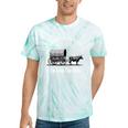 Please Be Patient I'm From The 1900s Oxen And Wagon Premium Tie-Dye T-Shirts Mint Tie-Dye