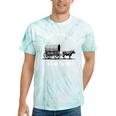 Please Be Patient I'm From The 1900s Oxen And Wagon Tie-Dye T-Shirts Mint Tie-Dye